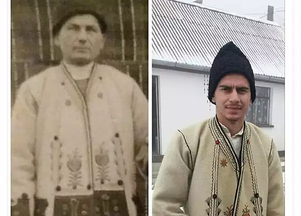 Mostenirea importanta pe care un tanar roman o are de la strabunicul sau si o arata intregii lumi FOTO 