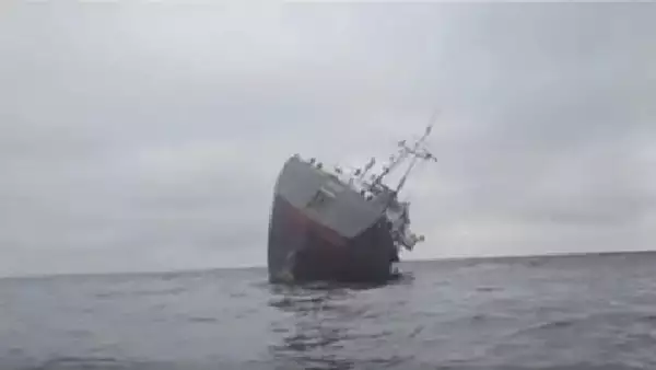 Nava estoniana, scufundata in apropiere de Odesa. SURSE: Ar fi lovit o mina ucraineana