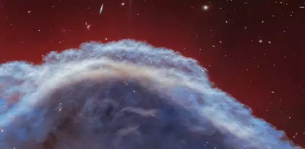 Nebuloasa ,,Cap de cal", vazuta in detalii fara precedent, gratie telescopului spatial James Webb al NASA
