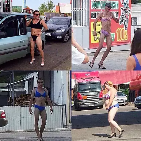 O benzinarie ofera un plin gratis daca te duci sa alimentezi in bikini. Au avut o mare surpriza! 