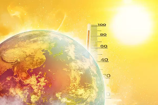 O noua zi de foc in Romania. Valul de caldura sufocanta se extinde, cu temperaturi de pana la 42 de grade Celsius HARTA