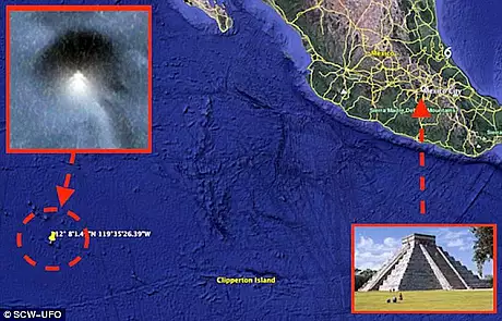 O piramida imensa, descoperita pe fundul oceanului cu Google Earth. Baza extraterestra sau... 