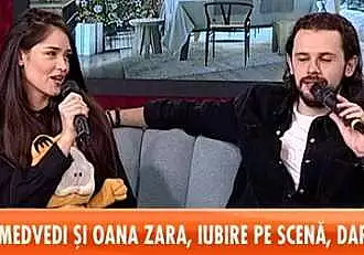 Oana Zara si Bogdan Medvedi se pregatesc de nunta. "Porumbeii" si-au spus povestea la Antena Stars