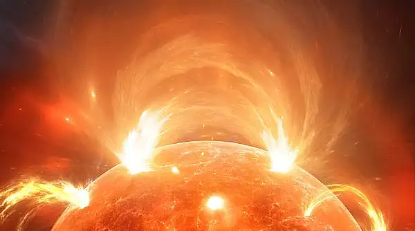 Pamantul este lovit de o furtuna geomagnetica, dupa o explozie solara neasteptata