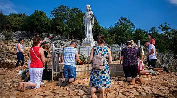 Papa recunoaste locul de pelerinaj de la  Medjugorie, dar nu si miracolele