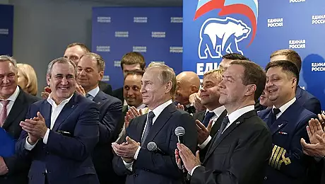 Partidul lui Putin cade in sondaje, dar va castiga scrutinul marcat de criza si absenteism