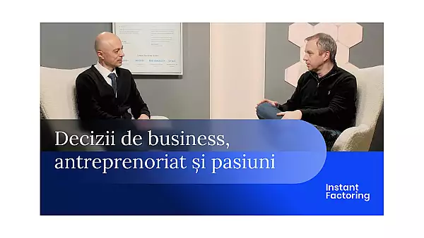 Podcast cu Andrei Rosu si Cristian Ionescu. Despre antreprenoriat, munca in corporatie, finante, calatorii si factoring. "Oamenii care conduc companii important