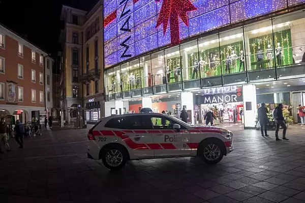 Posibil atac terorist, comis de o femeie intr-un magazin din Lugano, Elvetia