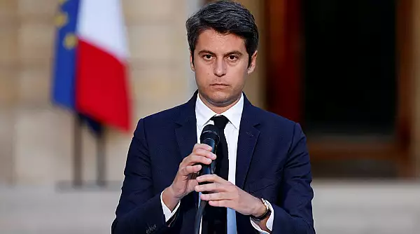 Premierul francez Gabriel Attal a anuntat ca isi da demisia luni dimineata