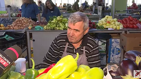 Preturi halucinante la legume in piata. ,,Nu mai cumpara lumea, iau gata facute. S-au dus generatiile alea care luau cu sacii sa coaca" 