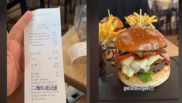 Preturile de pe aeroportul Otopeni au ajuns sa sfideze ridicolul. Un simplu burger costa 128 de lei