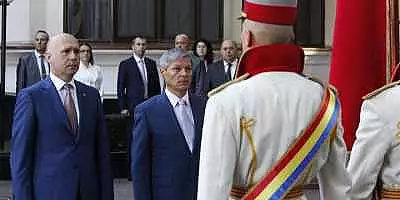 Prima vizita a prim-ministrului Romaniei, Dacian Ciolos, in Republica Moldova FOTO