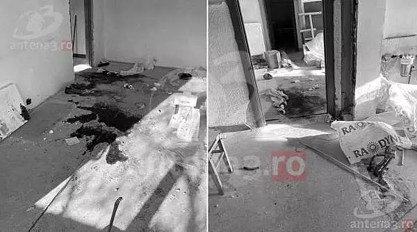 Primele imagini din apartamentul in care au fost rapiti si ucisi cei doi muncitori din Onesti
