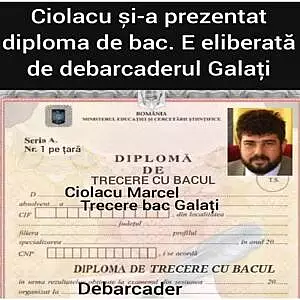 Rade lumea. Ciolacu, diploma de trecere cu „bac”-ul