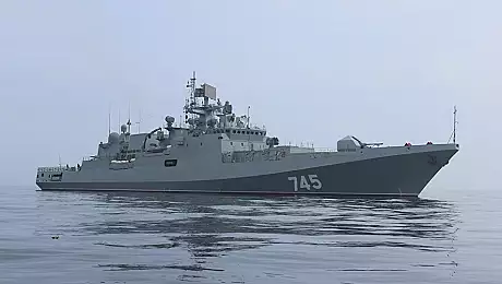 Raspunsul Rusiei la exercitiile NATO in Marea Neagra: o nava pentru exercitii cu munitie de razboi