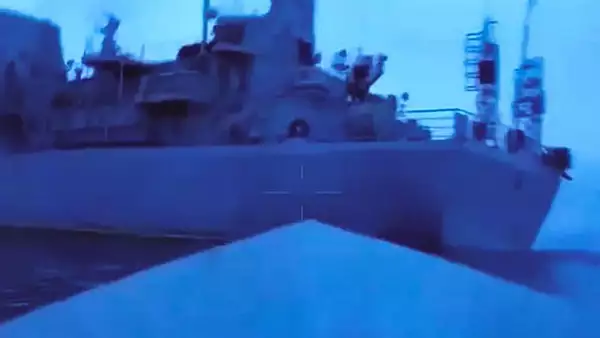 Rasturnare de situatie in ATACUL din Marea Neagra asupra navei Ivan Khurs din flota Rusiei - Ucraina respinge acuzatiile - Imagini noi