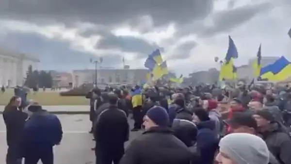Razboi Ucraina. Administratia prorusa din Herson cere populatiei civile sa paraseasca orasul