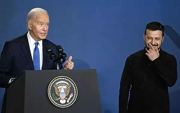 Replica indrazneata a lui Zelensky la gafa lui Biden, care l-a numit „Putin” in doua cuvinte