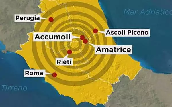 Romanca din Italia: ,,Zgomotul cutremurului a fost de nedescris. Foarte tare s-a simtit. Am fugit pe terasa!"