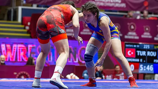 Romania are campioana europeana la lupte. Ana Beatrice Andreea a castigat aurul la 55 kg 