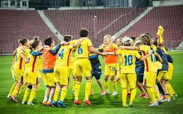 Romania e favorita in fata Portugaliei la barajul de calificare la Europenele de Fotbal Feminin din 2017