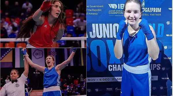 Romania la Campionatele Mondiale de box juniori din Erevan: O medalie de argint si doua de bronz