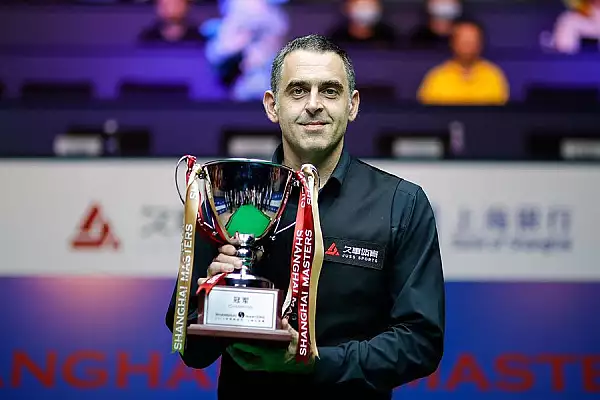 Ronnie O'Sullivan il invinge pe Luca Brecel pentru al patrulea titlu consecutiv la Shanghai Masters