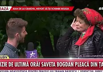 Saveta Bogdan pleaca in America. Fiica ei o asteapta deja: ,,Ma rog sa fiu sanatoasa" / VIDEO