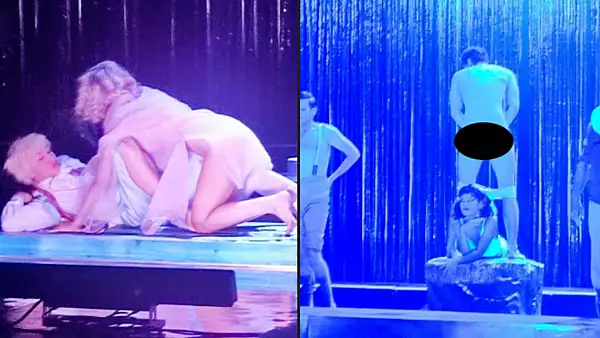 Scandal dupa o piesa de teatru in Targu Jiu. Actorii s-au dezbracat pe scena si au facut gesturi sexuale explicite. Spectatorii, in soc