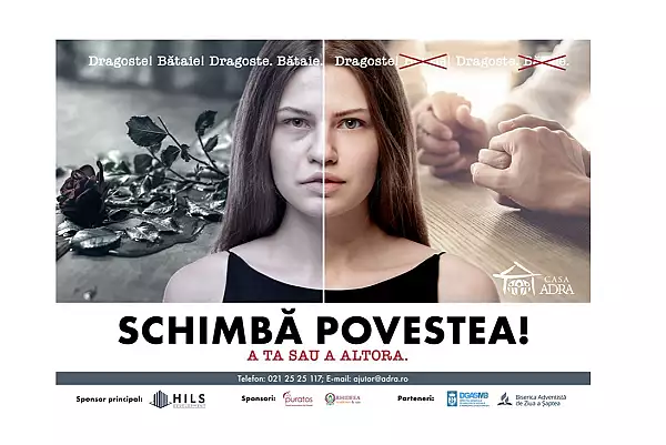 SCHIMBA POVESTEA!, o campanie ADRA Romania impotriva violentei in familie