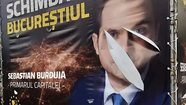 Sebastian Burduja depune plangere penala, dupa ce i s-au vandalizat panourile electorale: De cine le este frica nu vor scapa