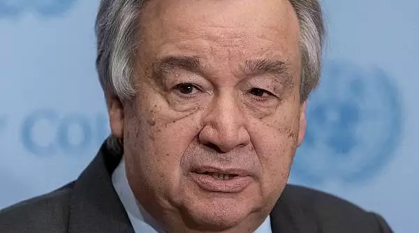 Secretarul general al ONU, Antonio Guterres, avertisment sumbru: "Progresul de decenii este in pericol"