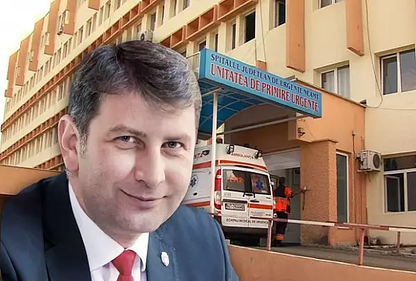 Spitalul de record mondial: la Piatra Neamt tocmai a fost numit al optulea manager din ultimul an!  Noul sef, un fost primar cu interdictie de la Agentia de Int