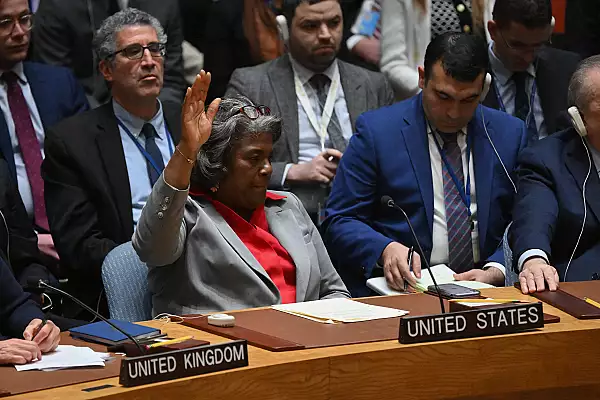 Statele Unite s-au opus prin veto aderarii depline a Palestinei la ONU
