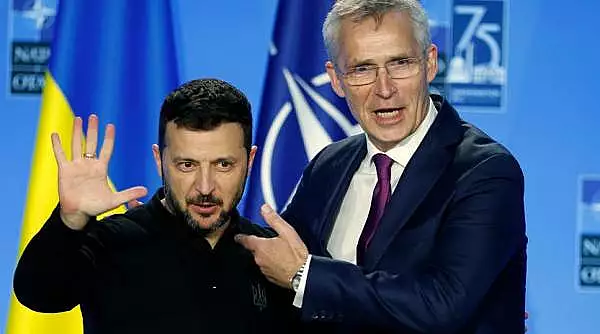 Stoltenberg il asigura pe Zelenski ca usa NATO e deschisa pentru Ucraina: ,,E mai aproape ca niciodata"