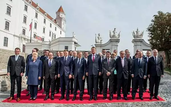 Summit cu disensiuni la Bratislava. Cei 27 si-au acordat sase luni pentru a recladi increderea in UE