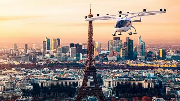 Taxiurile viitorului sunt aproape: cand vei putea zbura deasupra Parisului
