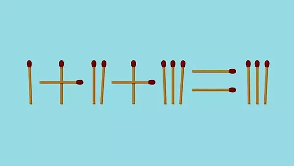 Testul IQ al zilei. Crezi ca poti corecta ecuatia I+II+III=III, in doar 10 secunde?