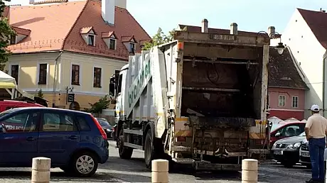 Tragedie in Sibiu: tanar de 26 de ani, strivit de masina de gunoi