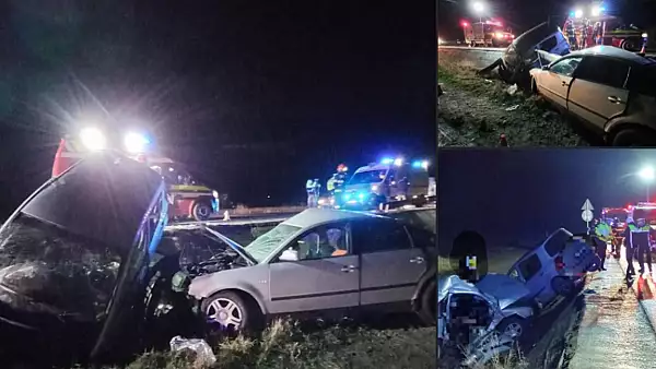 Tragedie rutiera in Teleorman. O tanara de 19 ani a murit, alte 3 persoane au ajuns la spital