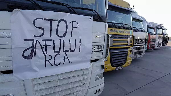 Trasportatorii rutieri: ,,Eliminati coplata pentru despagubirile RCA!"