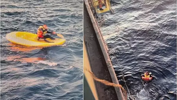 Un comandant roman de cursa lunga a salvat un australian aflat in deriva pe mare. Victima era in stare de soc, intr-o barca