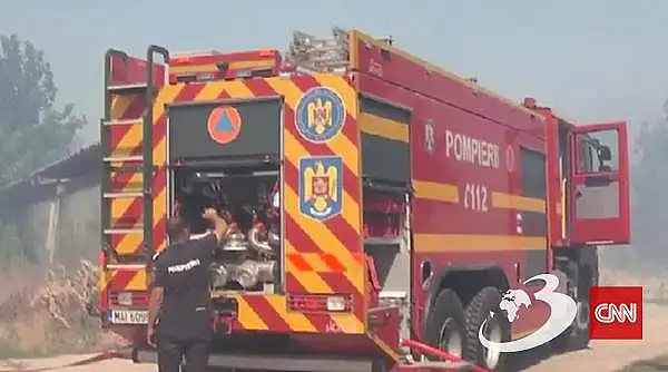 Un incendiu de vegetatie a izbucnit langa un azil din Constanta. A fost activat planul rosu. Batranii au fost evacuati