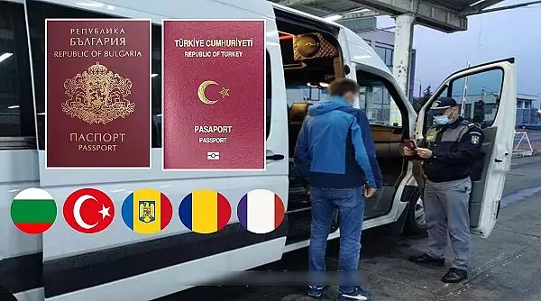Un turc care se dadea bulgar a fost prins de romani la granita cu Moldova inainte sa ajunga in Franta