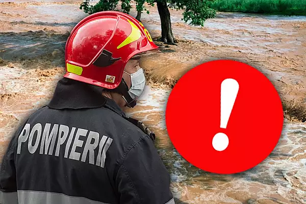 Urgie in Romania, anunt de ultim moment de la ANM! Cod galben de inundatii si viituri, judetele aflate in pericol