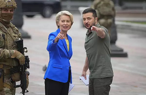 Ursula von der Leyen anunta un imprumut al UE de 35 miliarde de euro pentru Ucraina