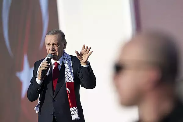 VIDEO Erdogan dezlantuit la un urias miting pro-palestinian: ,,Israelul este un ocupant. Vom declara Israelul criminal de razboi"