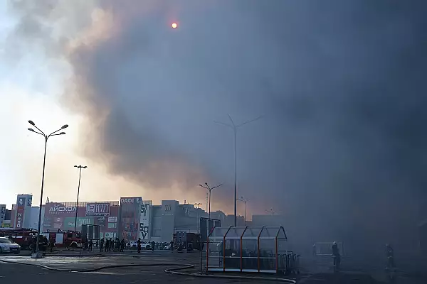 VIDEO Imagini din hipermarketul din Harkov arata momentul atacului rus. ,,Angajatii isi faceau treaba"