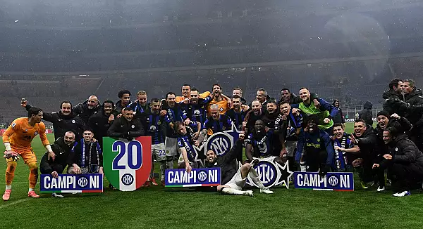 VIDEO Muzica romaneasca in vestiarul lui Inter dupa titlul cucerit in fata rivalei AC Milan