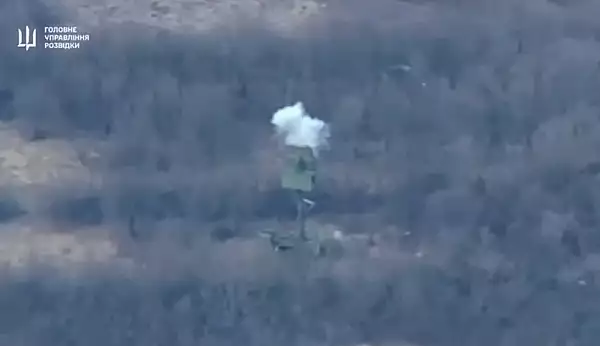 VIDEO Pierdere usturatoare pentru rusi. GUR spune ca a distrus un sistem radar rus in valoare de 5 milioane de dolari